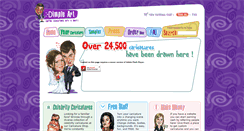 Desktop Screenshot of dimpleart.com